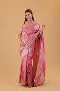 Baby Pink Designer Saree