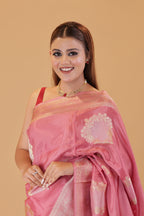 Baby Pink Designer Saree