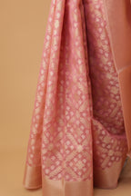 Pink Kota Cotton Saree
