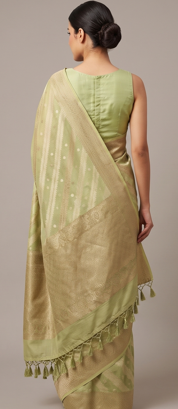 Parrot Kota Cotton Saree