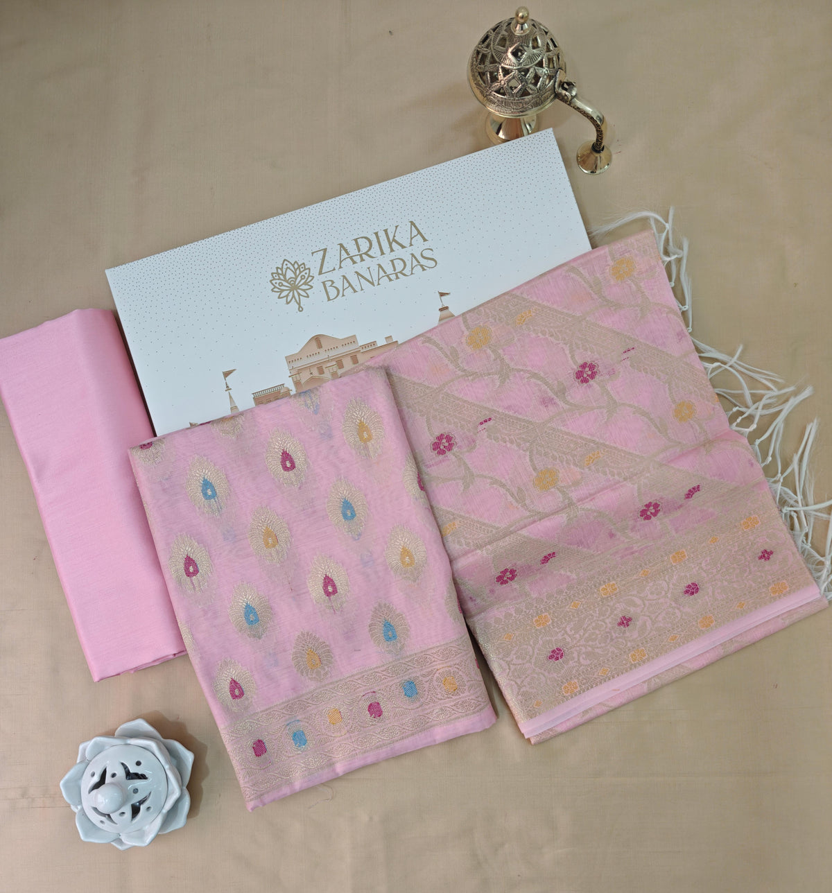 Cotton Pink Small booti suit