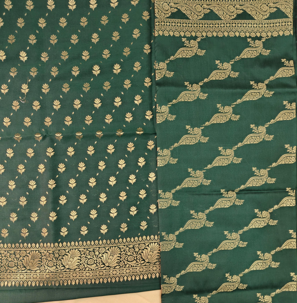 Mehndi Katan Silk Suit