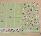 Parrot Green Linen Suit