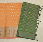 Orangish yellow Cotton suit