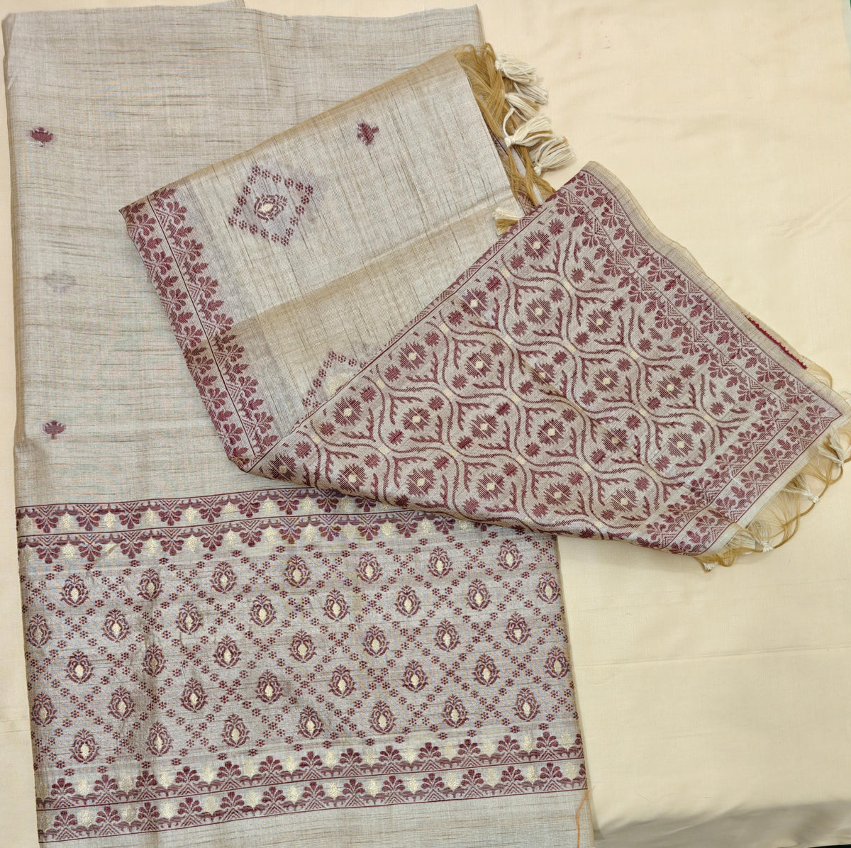 Khaadi Tussar Silk Suit