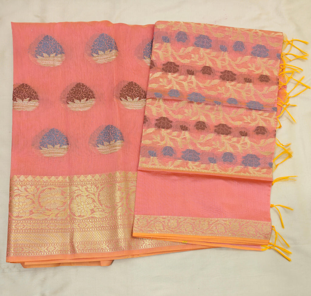 Orange Cotton Suit