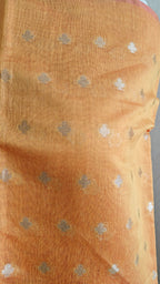 Orangish yellow Cotton suit