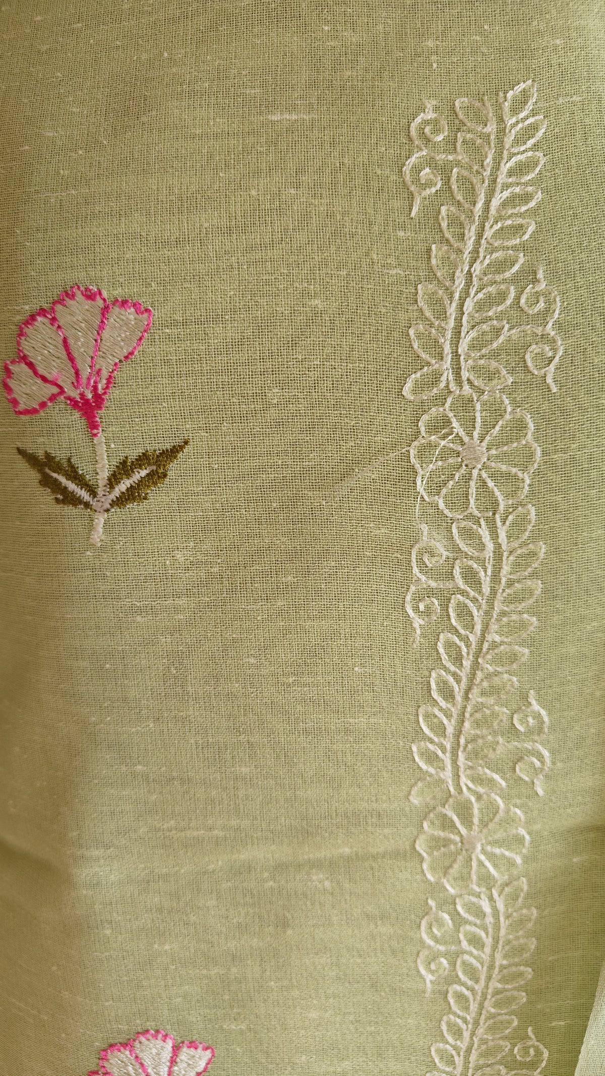Parrot Green Linen Suit