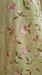 Parrot Green Linen Suit