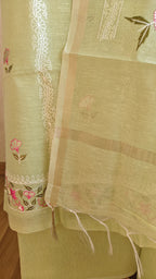 Parrot Green Linen Suit