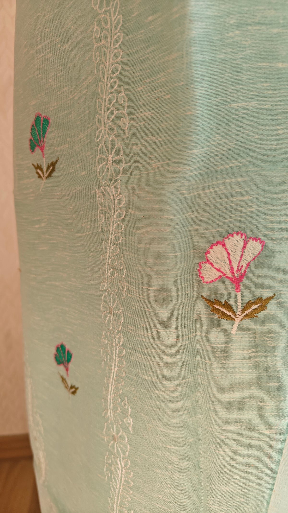 Aqua Blue Linen Suit