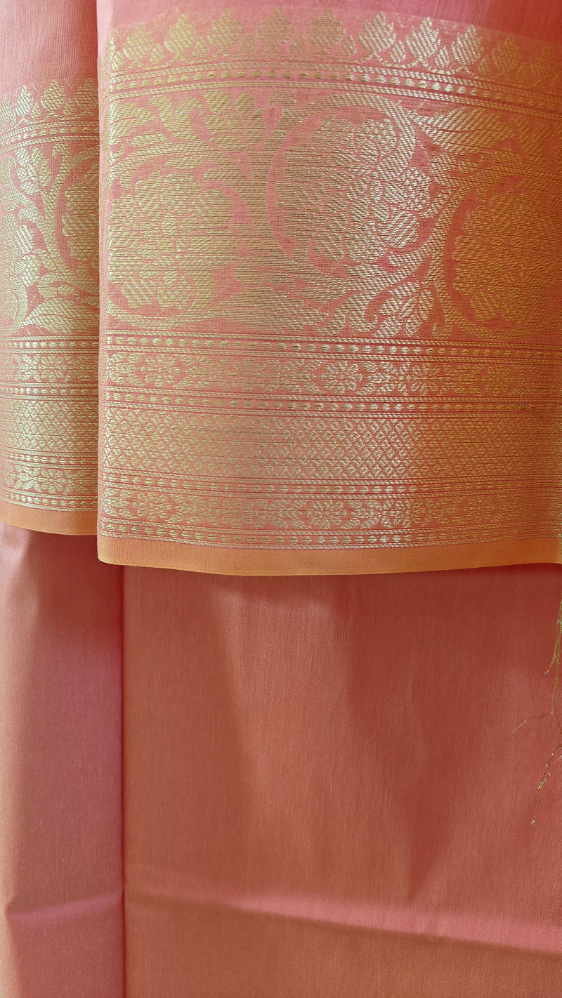 Orange Cotton Suit