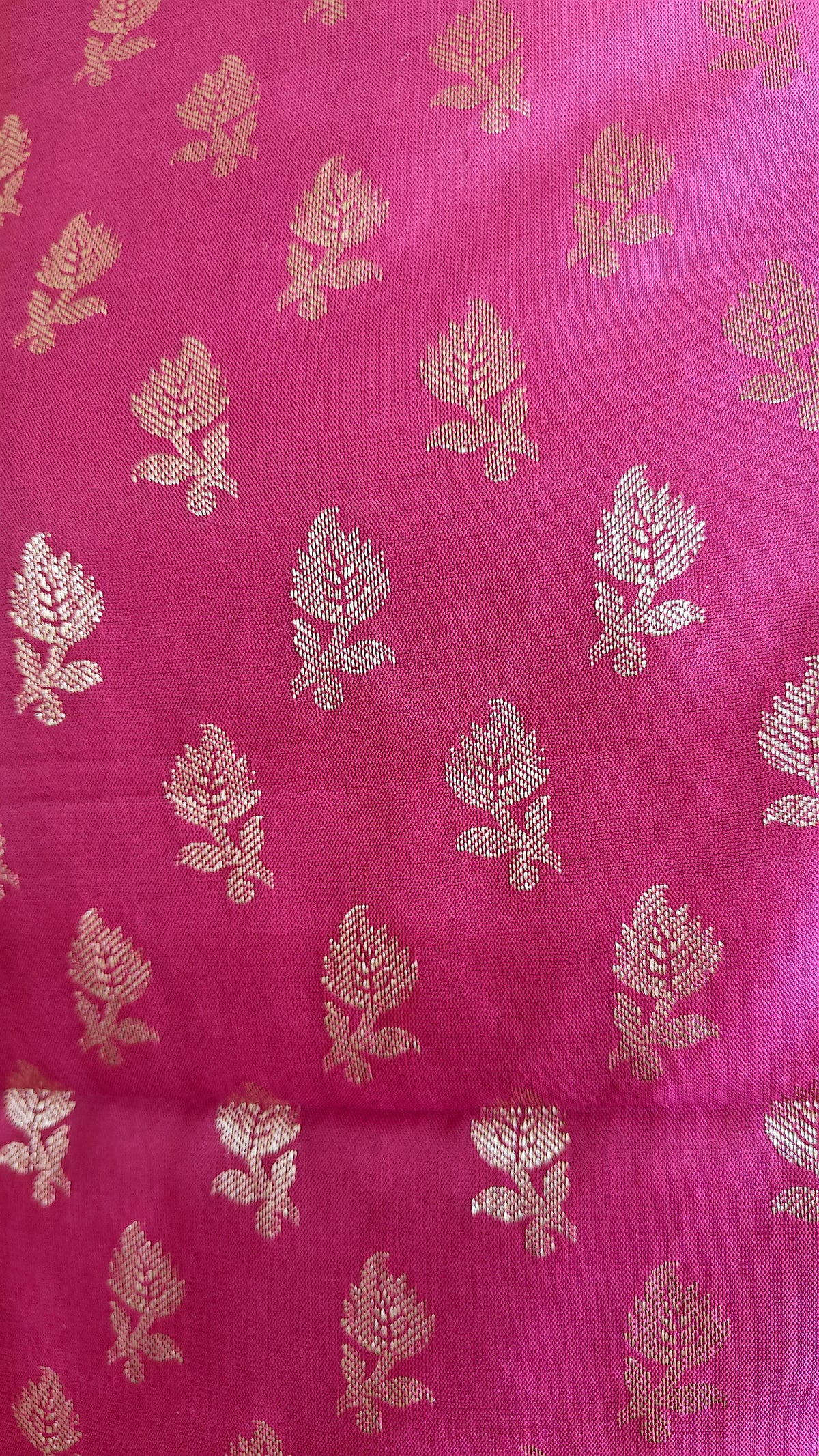Banarasi Rani Grey Silk Suit