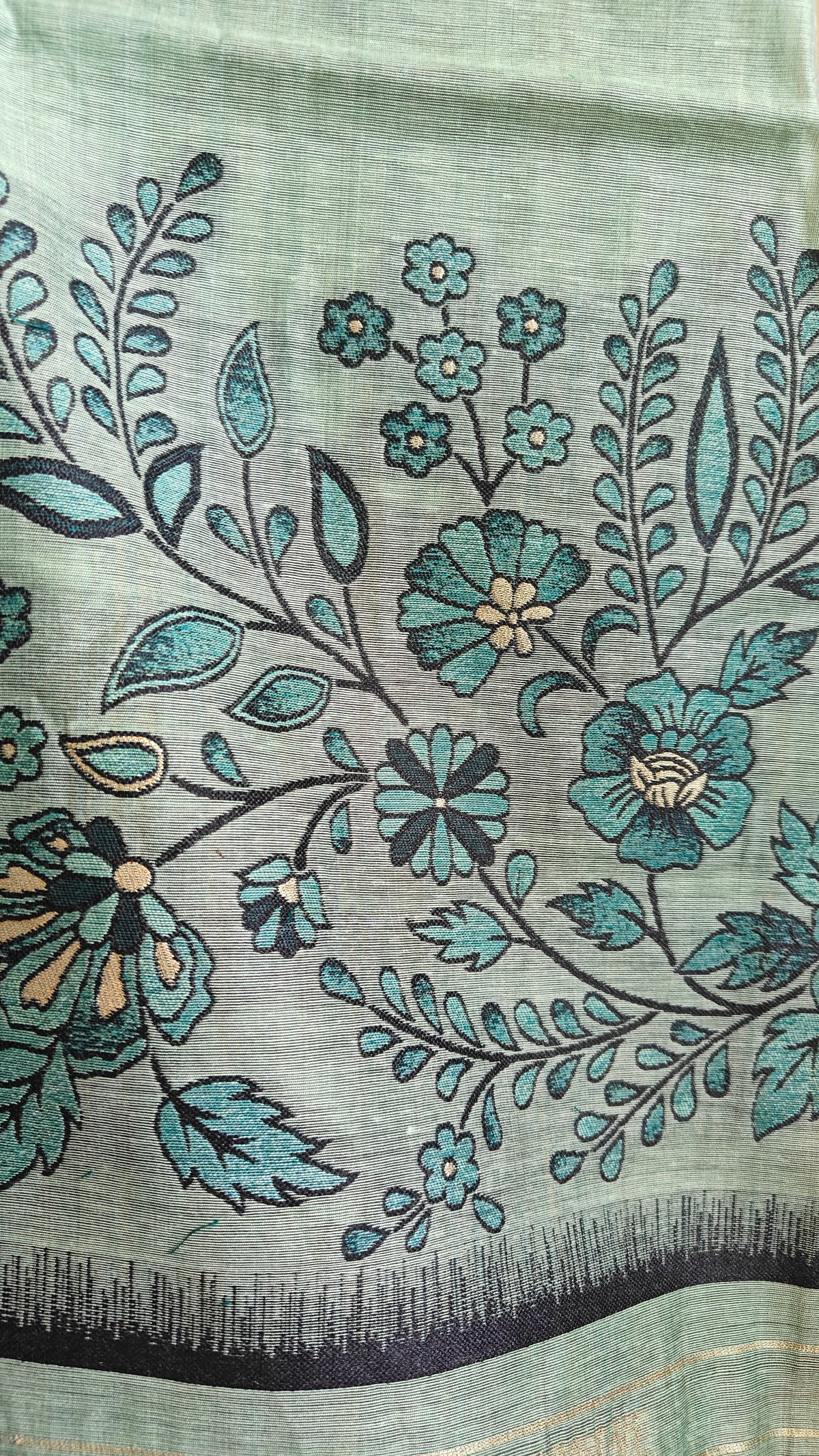 Sea Green Jamdani Suit