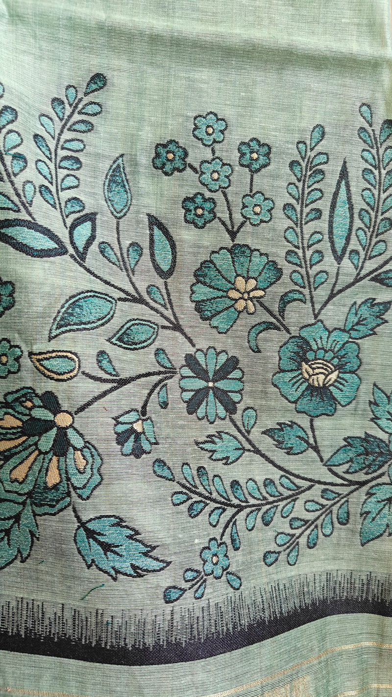 Sea Green Jamdani Suit