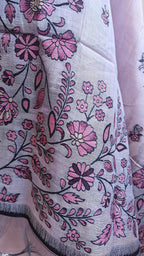 Purple Jamdani Suit