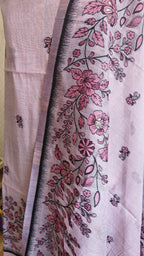 Purple Jamdani Suit
