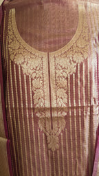 Plum Tissue Silk Suit