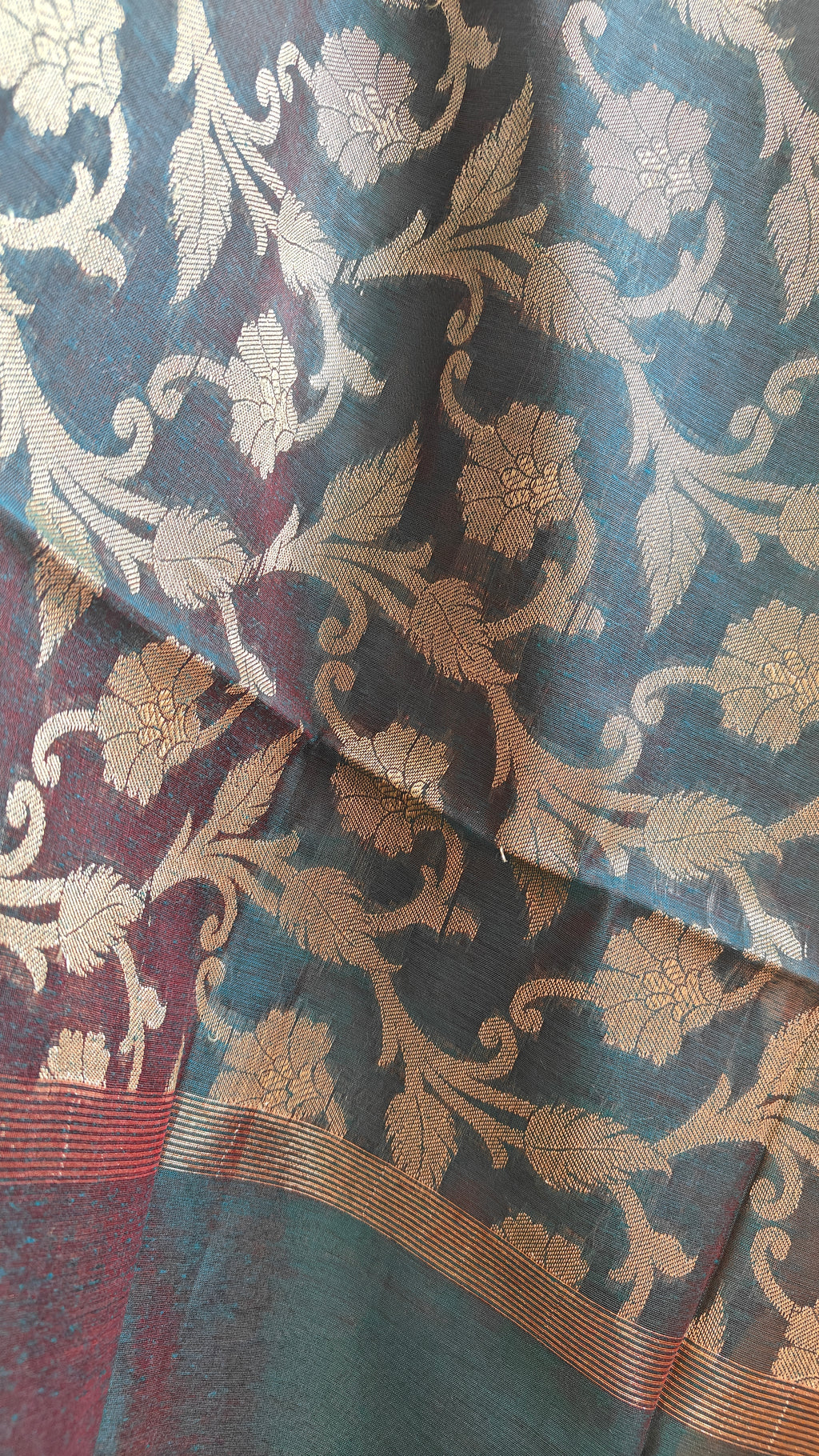 Dark Blue Cotton Suit