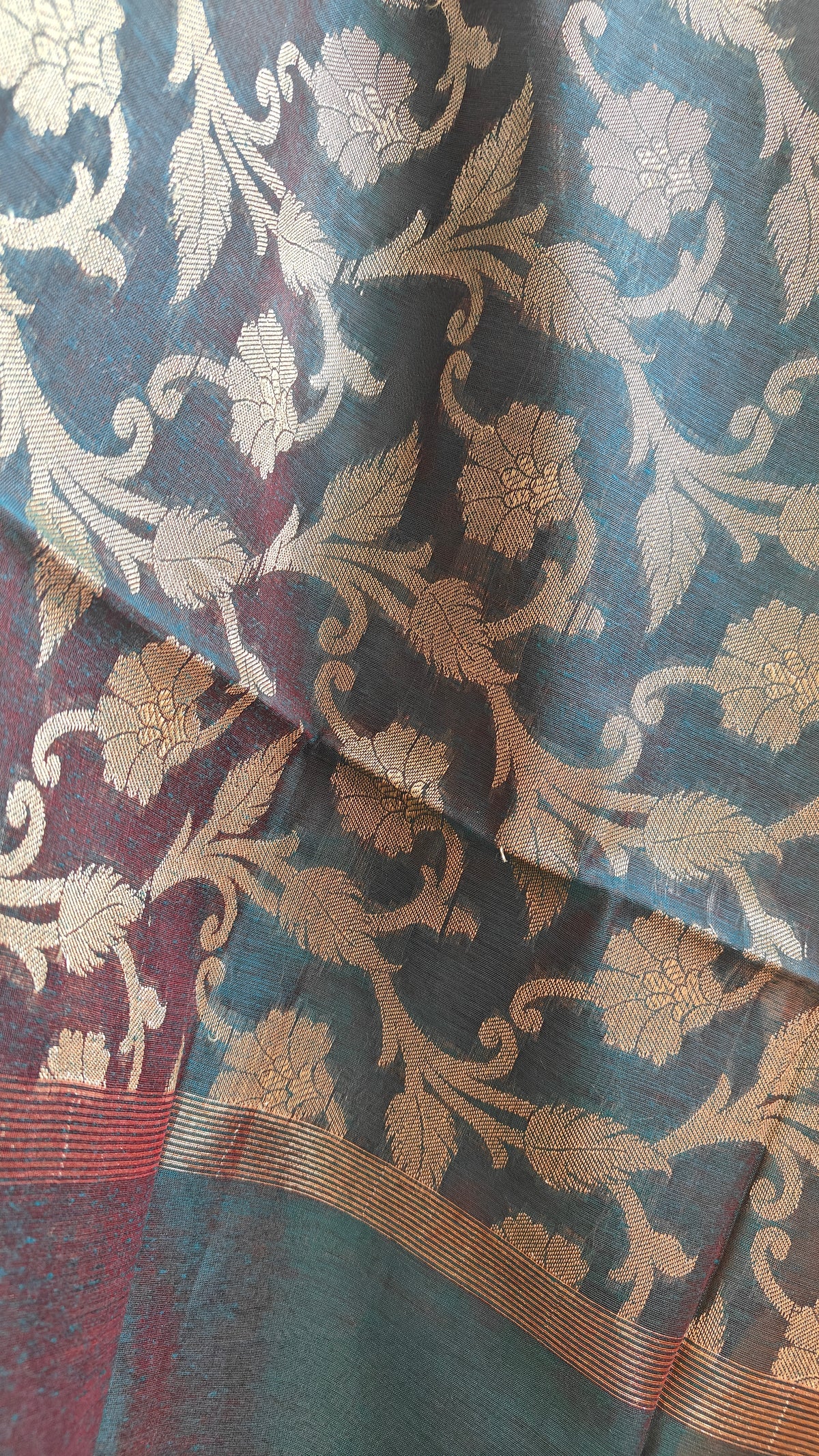 Dark Blue Cotton Suit
