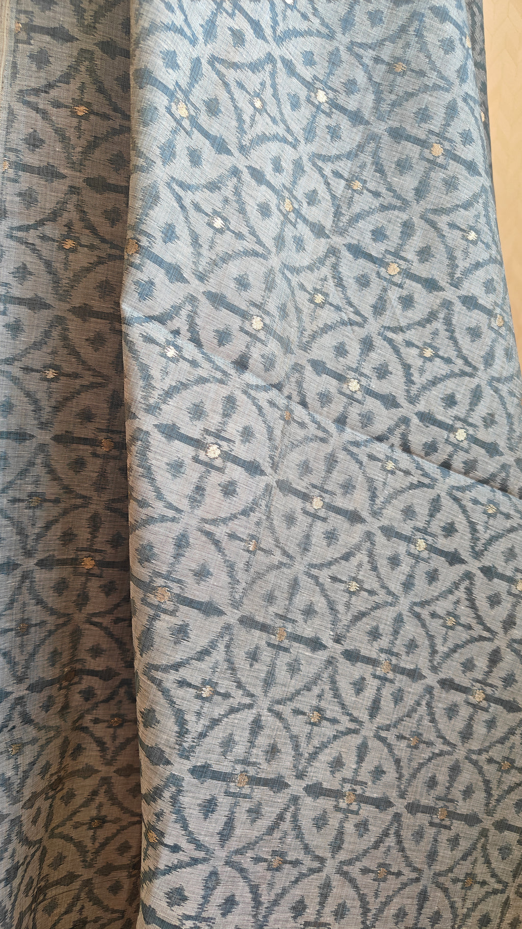 Khadi Tone Blue Linen Suit
