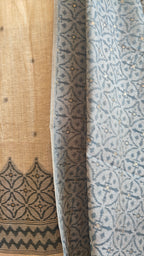 Khadi Tone Blue Linen Suit