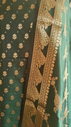 Mehndi Katan Silk Suit