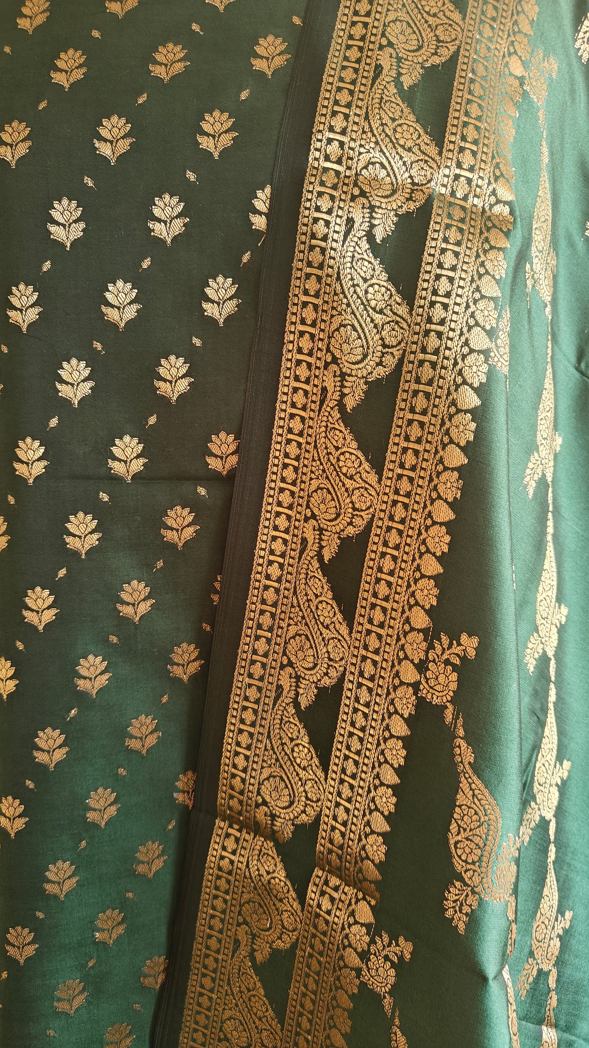 Mehndi Katan Silk Suit