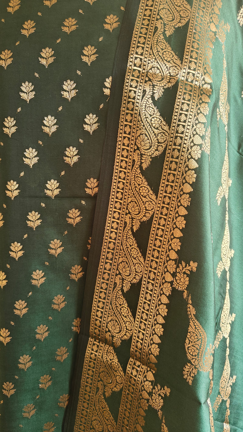 Mehndi Katan Silk Suit