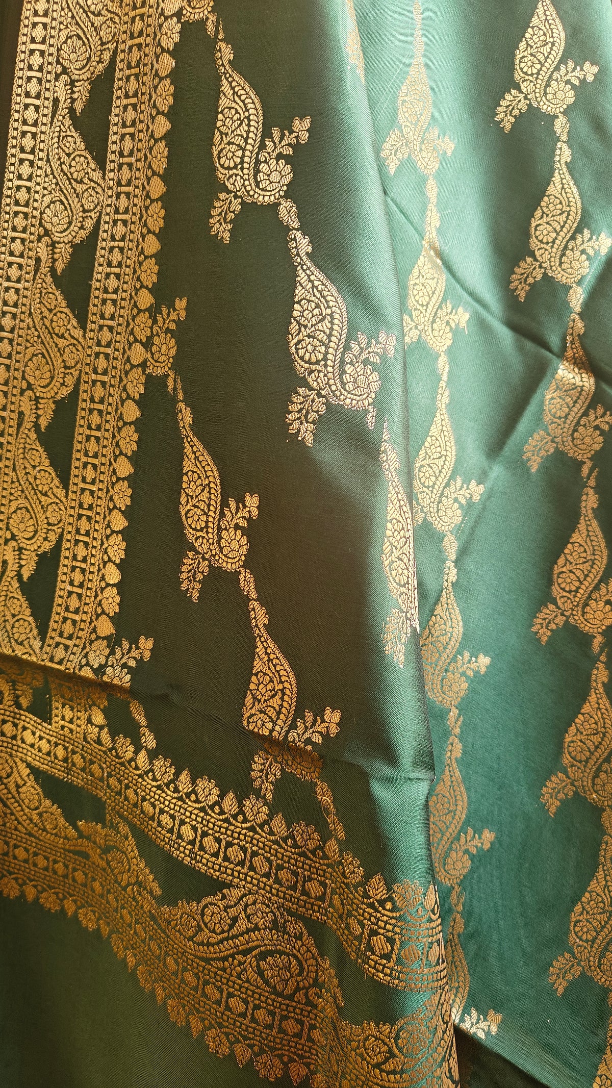 Mehndi Katan Silk Suit