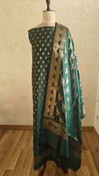 Mehndi Katan Silk Suit