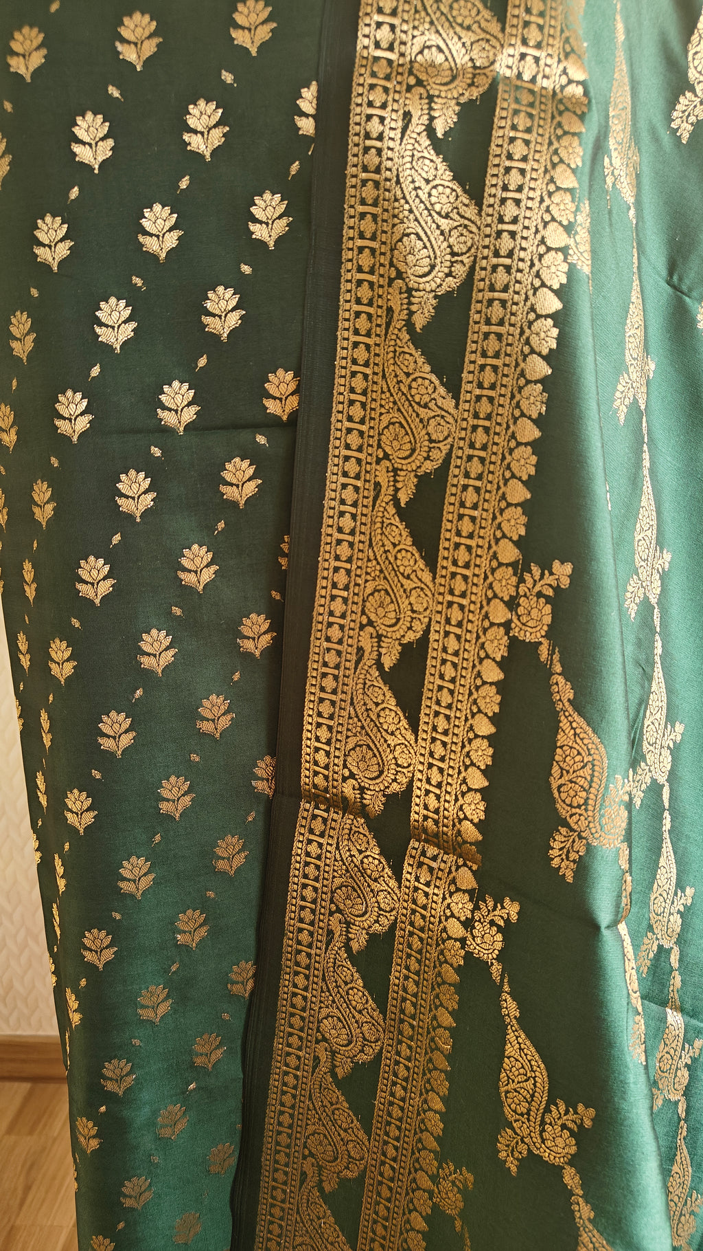 Mehndi Katan Silk Suit