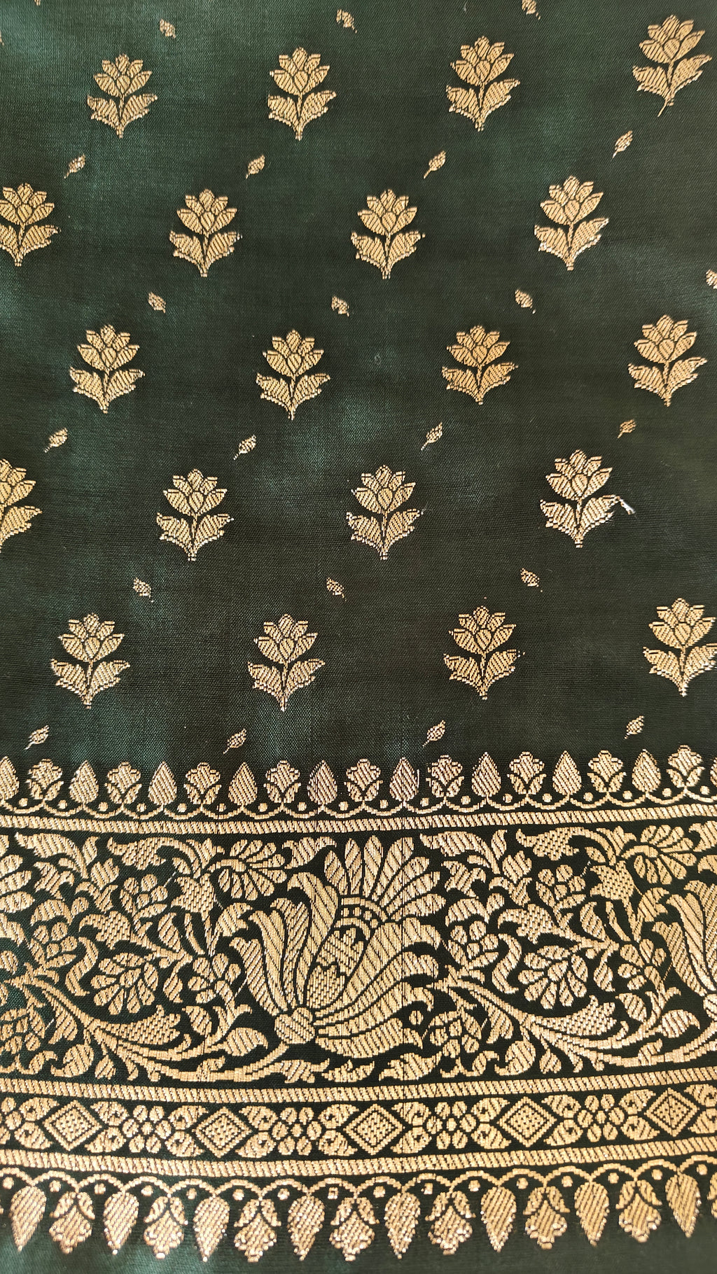 Mehndi Katan Silk Suit