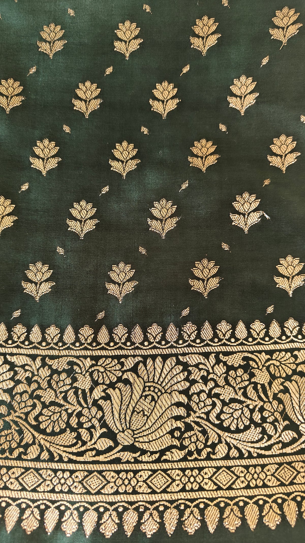 Mehndi Katan Silk Suit
