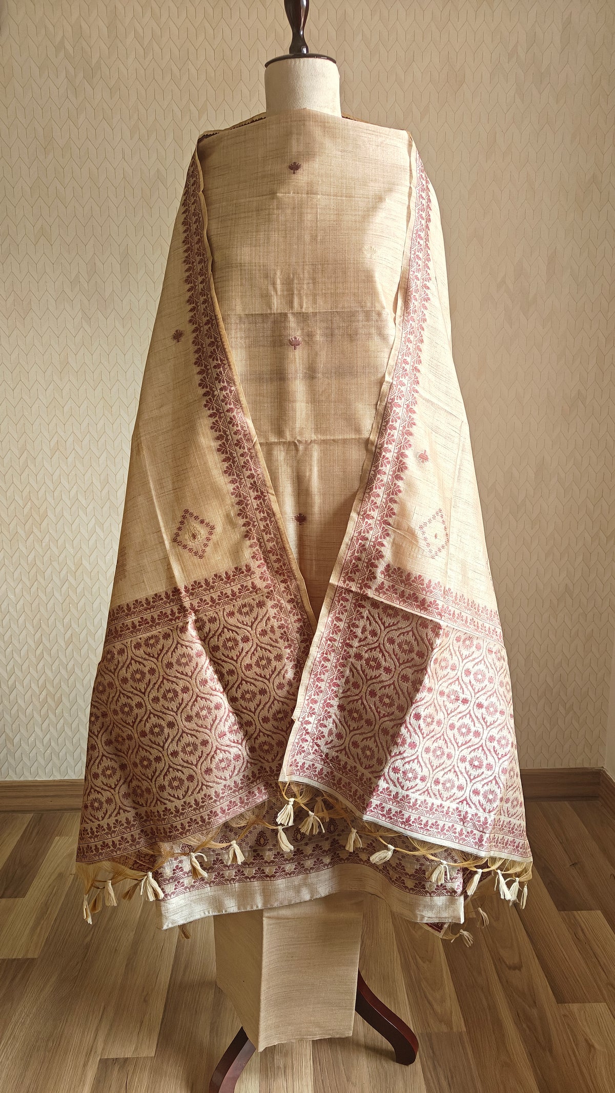 Khaadi Tussar Silk Suit