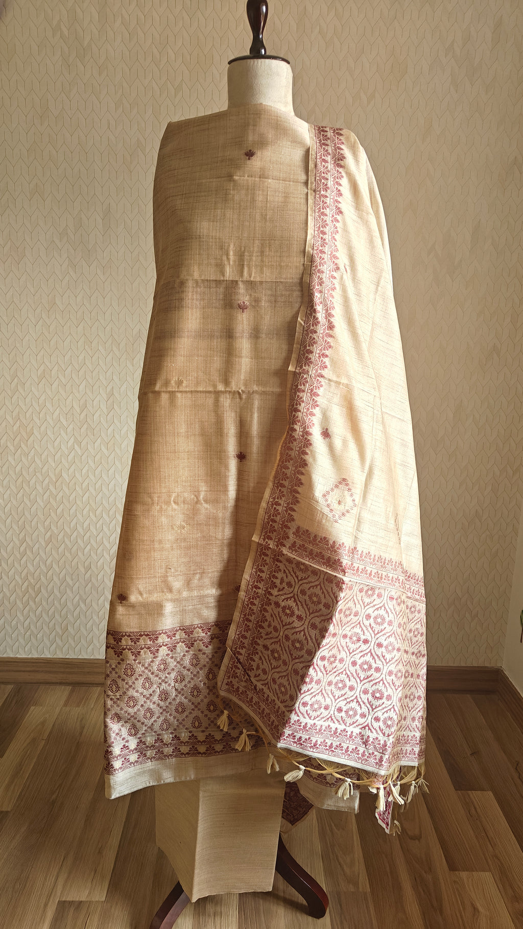 Khaadi Tussar Silk Suit