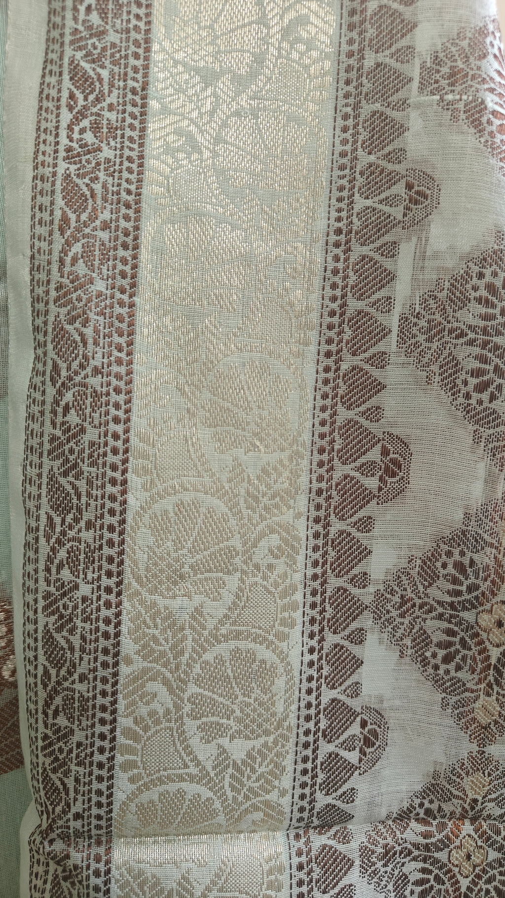 Aqua Blue Cotton Suit