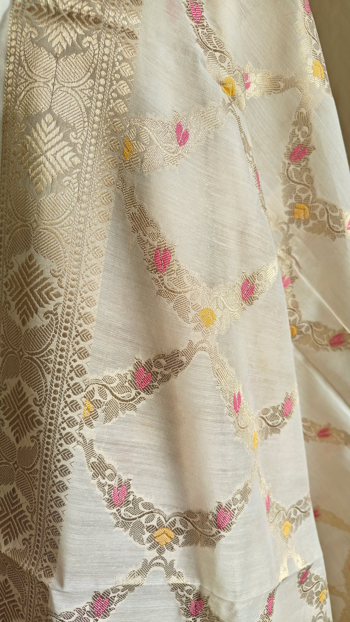 Pink Ivory Cotton Suit