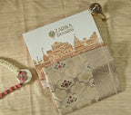 Pastel Meenakaari Tanchoi Silk Saree