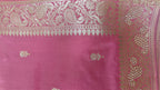 Rose Butter Crepe Designer Saree