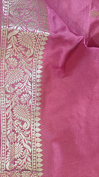 Rose Butter Crepe Designer Saree