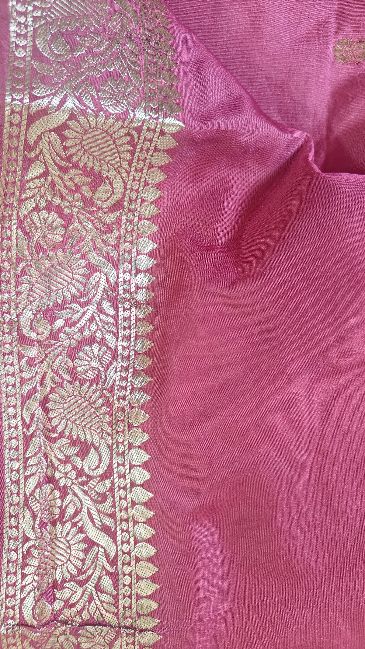 Rose Butter Crepe Designer Saree
