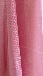 Light Pink Banarasi Linen Suit
