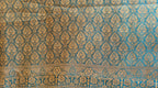 Golden Tissue Peacock Motifs Saree