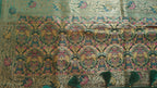 Dark Green Banarasi Silk Peacock Motifs