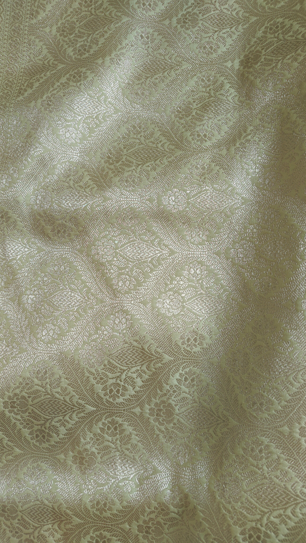 Pastel Green Tanchoi Silk Saree