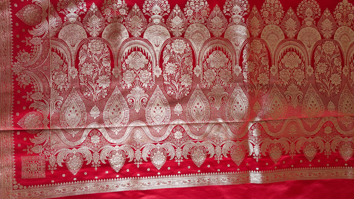 Royal Red Premium Silk Saree