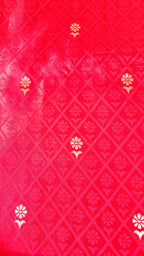 Red Banarasi Silk Tanchoi Saree