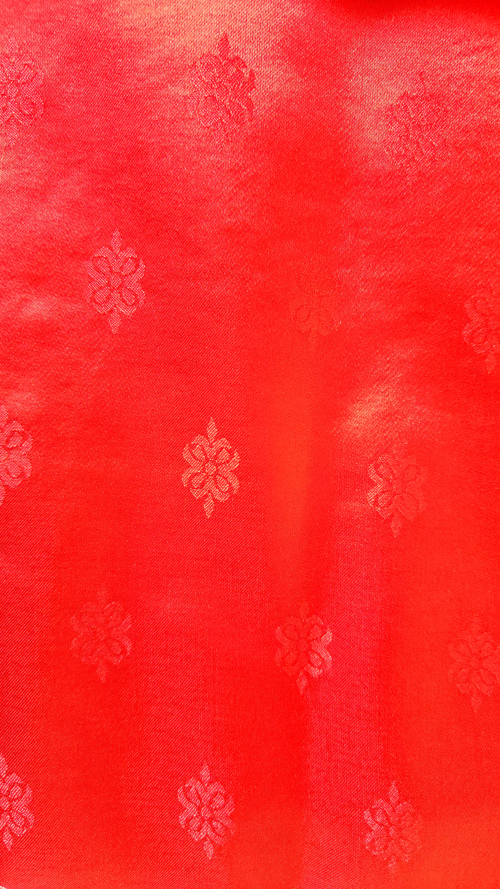 Red Banarasi Silk Tanchoi Saree