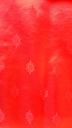 Red Banarasi Silk Tanchoi Saree